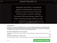 Tablet Screenshot of demotywatory.pl